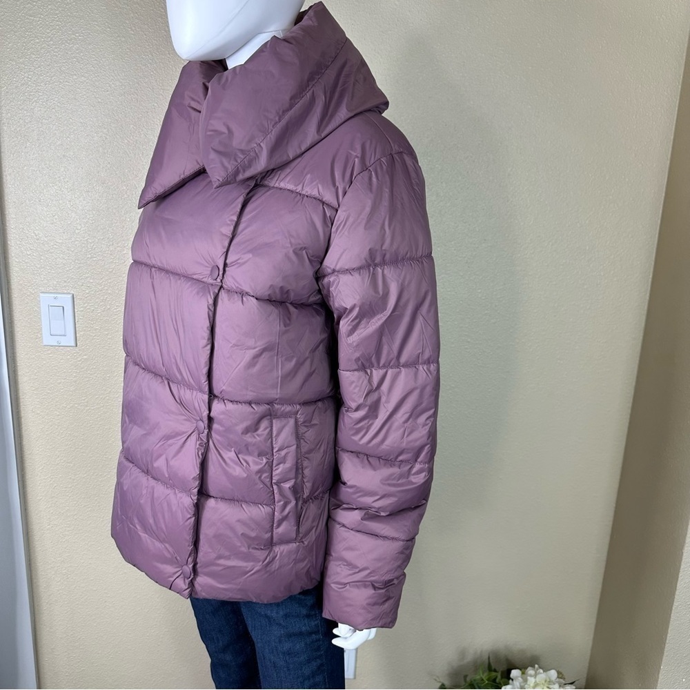 Banana Republic Sz M Puffer Coat Funnel Neck NWT - Picture 5 of 16